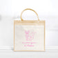 Sac enfant Renard  coton et jute personnalisé, Sac enfant, Sac enfant personnalisé, Cabas enfant les petites affaires