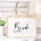 Sac en jute et coton personnalisé mariage, Sac evjf, Cadeau evjf, Enterrement vie de jeune fille, Future mariée, Cabas personnalisé