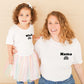 T-shirt maman fils, T-shirt maman fille, T-shirt famille, Cadeau maman