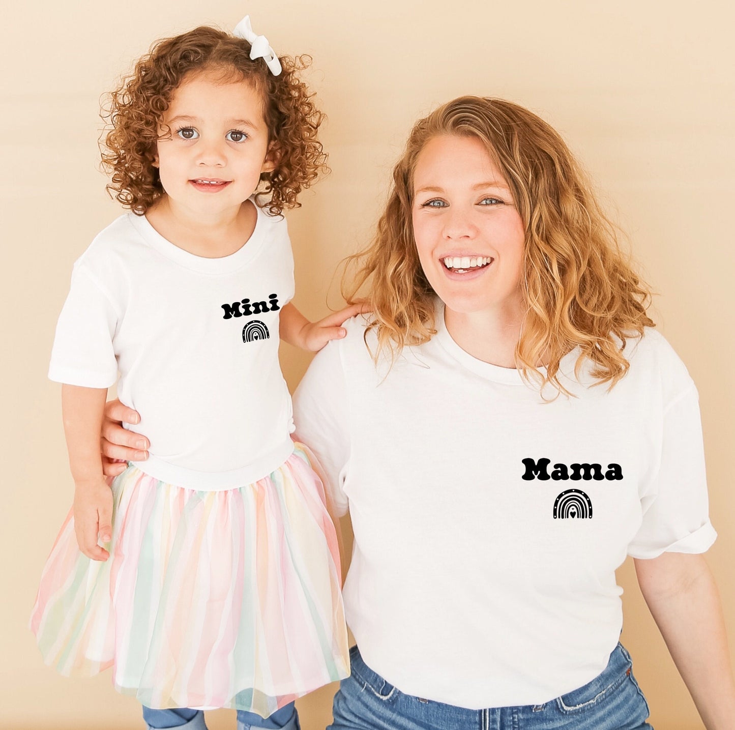 T-shirt maman fils, T-shirt maman fille, T-shirt famille, Cadeau maman