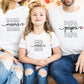 T-shirt famille assorti, Ensemble famille, Cadeau famille