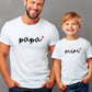 T-shirt pour père et fils, T-shirt famille, T-shirt papa fils, T-shirt papa fille, Cadeau fête des pères