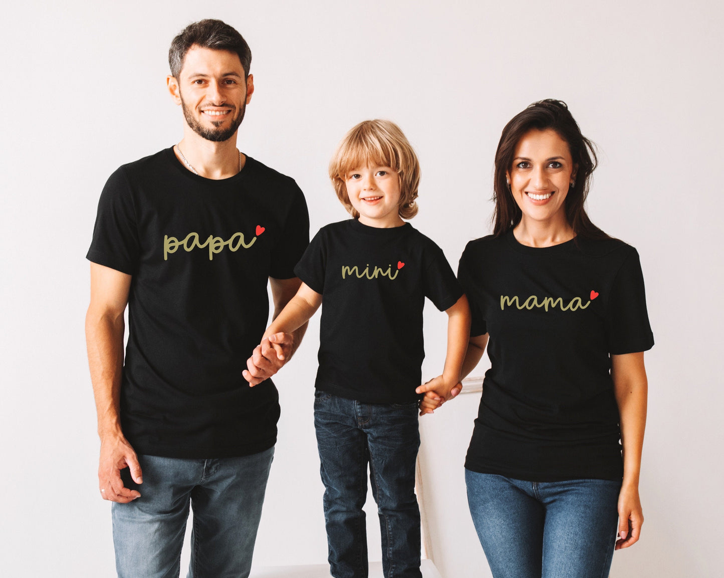 T-shirt famille assorti, Ensemble famille
