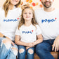 T-shirt famille assorti, Ensemble famille