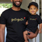 T-shirt pour père et fils, T-shirt famille, T-shirt papa fils, T-shirt papa fille, Cadeau fête des pères