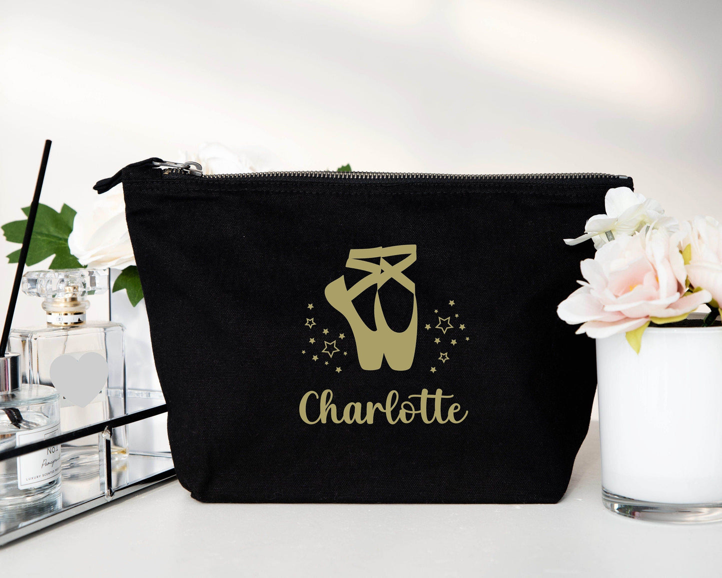 Trousse danseuse, Trousse personnalisé enfant, Trousse enfant prénom