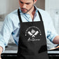 Tablier de cuisine personnalisé avec prénom, Cadeau de cuisine
