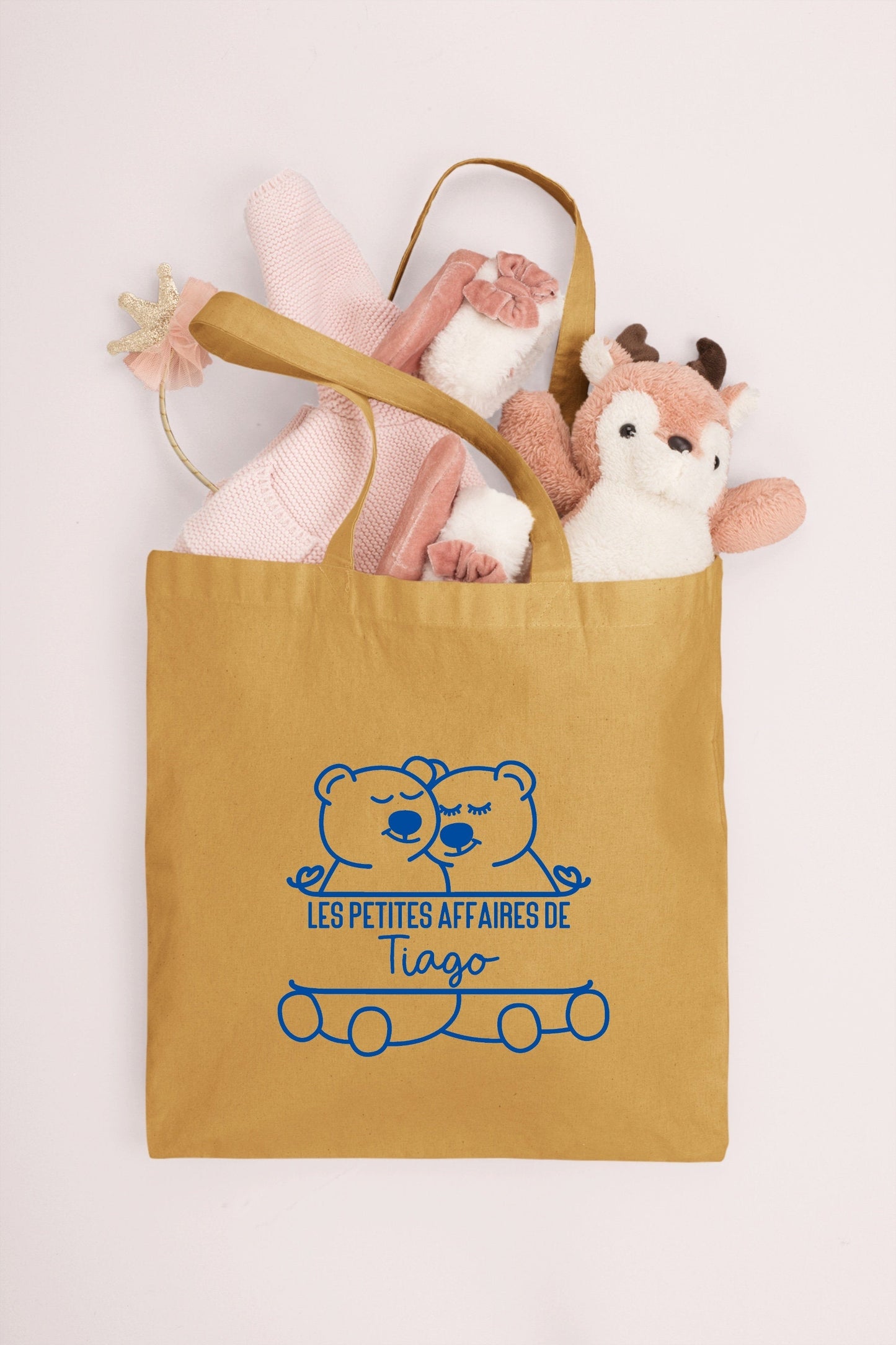 Sac enfant ourson personnalisé, Sac enfant, Sac enfant personnalisé, Tote bag enfant