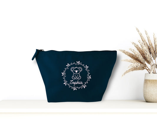 Trousse Koala, Trousse personnalisé enfant, Trousse enfant prénom