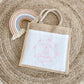 Sac Cabas toile et jute enfant personnalisé, Cadeau enfant prénom, Cadeau anniversaire enfant, Sac koala
