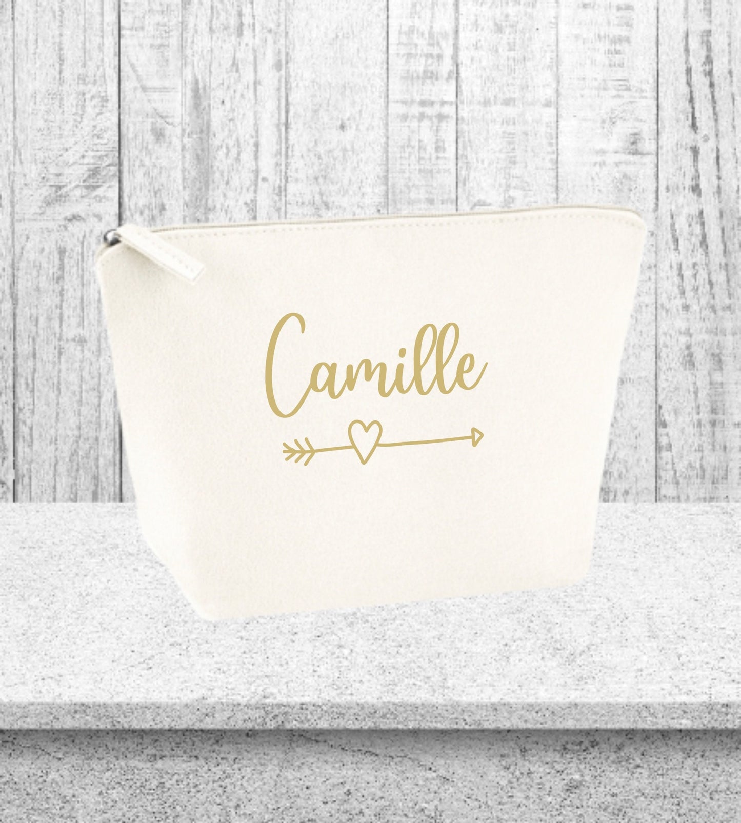 Pochette personnalisée, Trousse personnalisée, Trousse de maquillage personnalisée