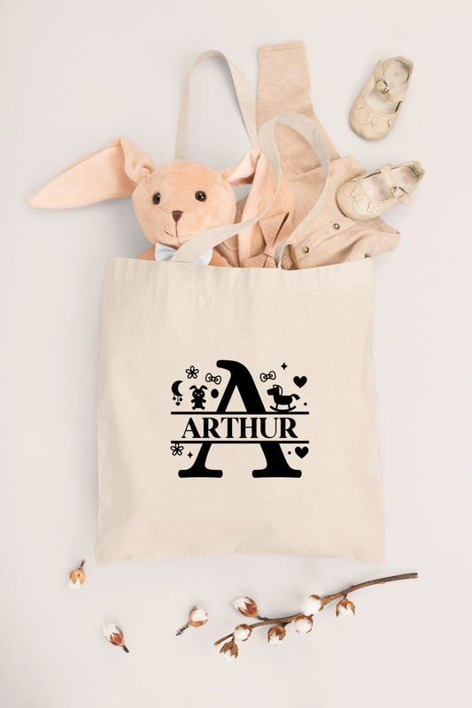 Sac enfant personnalisé, Sac enfant, Sac enfant personnalisé, Tote bag enfant