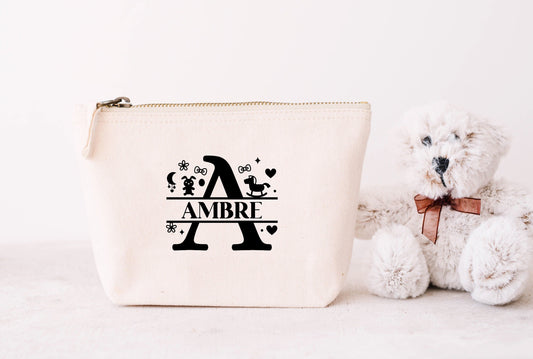 Trousse personnalisé enfant, Trousse enfant prénom