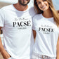 T-shirt de couple assorti, Couple Pacsé, Cadeau Pacs, Futur Pacsé