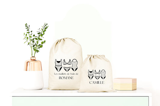 Sac de Rangement pour Sous-Vêtements et maillots de bain - Pochette Range-Sous-Vêtements personnalisé