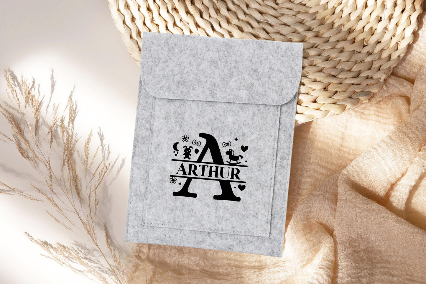 Protège carnet de santé, Étui carnet de santé personnalisé, Cadeau naissance