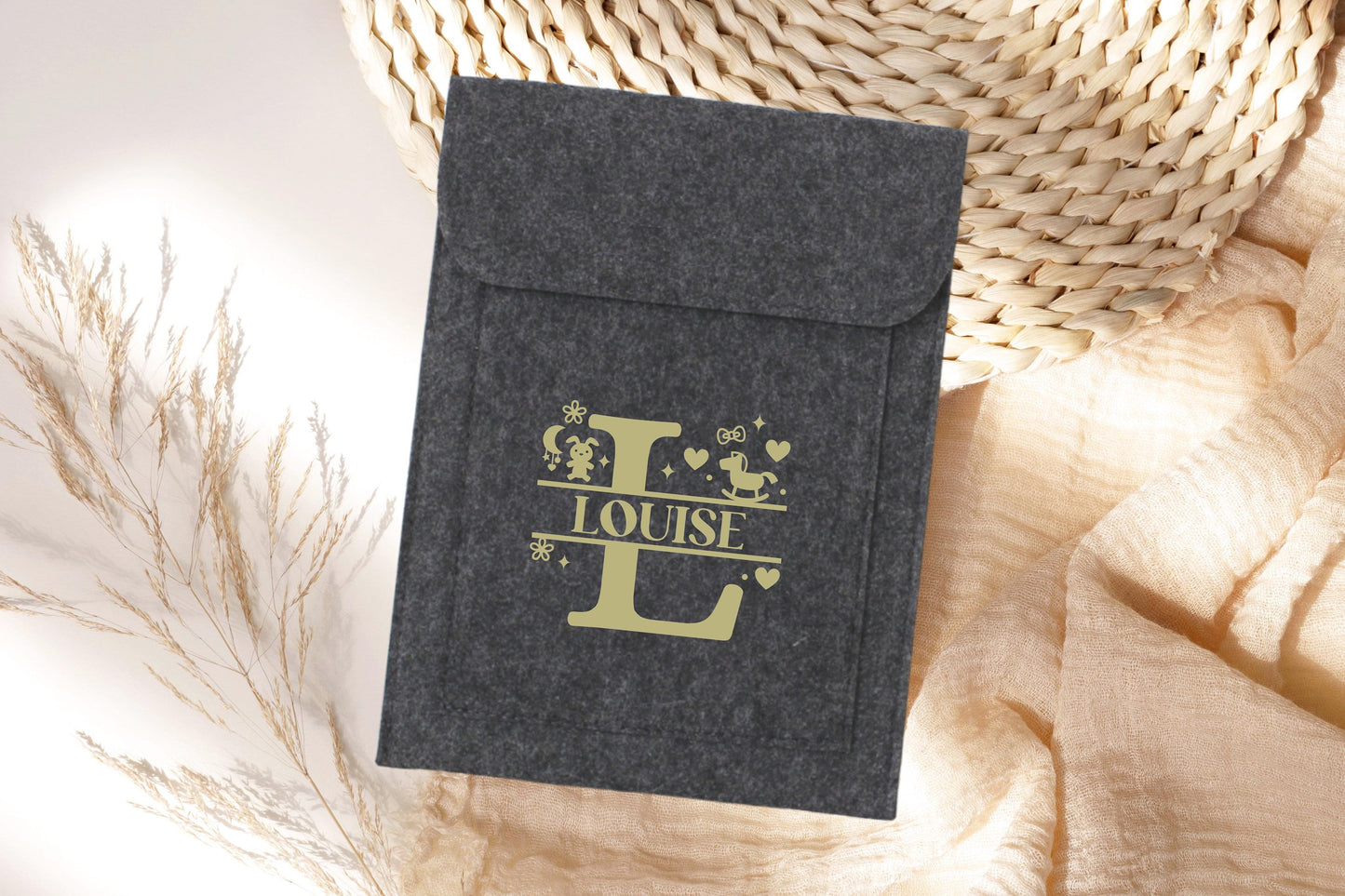 Protège carnet de santé, Étui carnet de santé personnalisé, Cadeau naissance