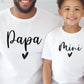 T-shirt pour père et fils, T-shirt famille, T-shirt papa fils, T-shirt papa fille, Cadeau fête des pères