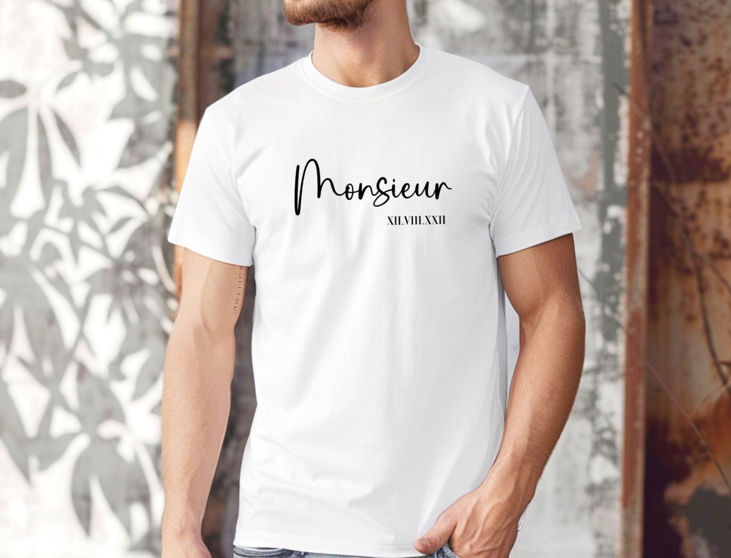 T-shirt de marié, Futur marié, Fiançailles homme, Cadeau de mariage