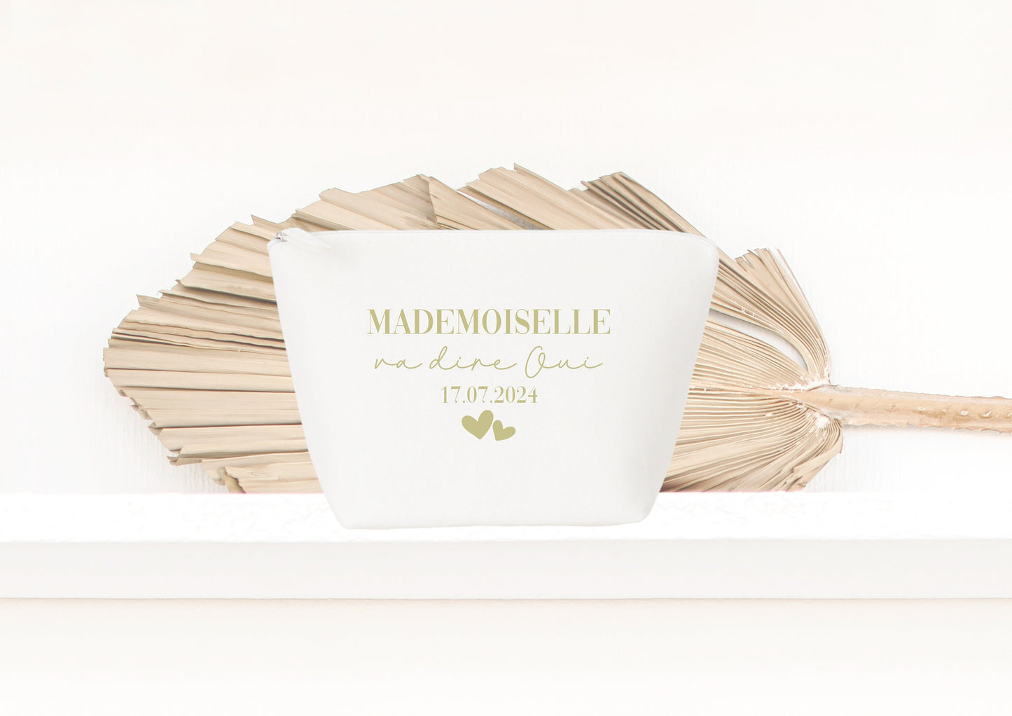 Trousse de mariage, Cadeau mariage personnalisé, Accessoire mariée en feutre, Cadeau EVJF