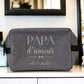 Trousse de Toilette Homme, Cadeau personnalisé, Accessoire homme, Fêtes de pères