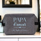 Trousse de Toilette Homme, Cadeau personnalisé, Accessoire homme, Fêtes de pères