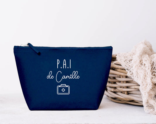 Trousse personnalisé enfant, Trousse école, Trousse à médicaments