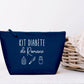 Trousse personnalisée, Trousse prénom, Trousse diabète, Rangement kit diabétique,