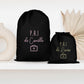Pochon enfant personnalisé, Sac cordons, Pochon prénom,