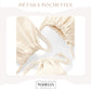 Pochon personnalisé, Sac à cordons, Pochon diabète, Rangement kit diabétique,
