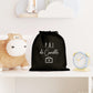 Pochon enfant personnalisé, Sac cordons, Pochon prénom,