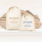 Sac de rangement, Pochon personnalisé, Cadeau Parrain