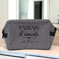 Trousse de Toilette Homme, Cadeau parrain, Cadeau personnalisé, Accessoire homme