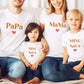 T-shirts Famille Personnalisés, T-shirts assortis, Cadeau Famille