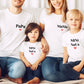 T-shirts Famille Personnalisés, T-shirts assortis, Cadeau Famille