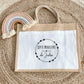 Sac en jute et coton personnalisé, Super Marraine, Sac cabas personnalisé, Sac personnalisé, Cadeau Marraine