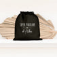 Sac de rangement, Pochon personnalisé, Cadeau Parrain