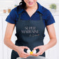 Tablier Super Marraine Personnalisé, Prénoms Filleuls, Cadeau cuisine, Cadeau Marraine