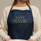 Tablier Super Mamie Personnalisé, Cadeau cuisine, Cadeau grand-mère