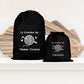 Sac de rangement, Pochon personnalisé, Sac à cordons, Cadeau mamie