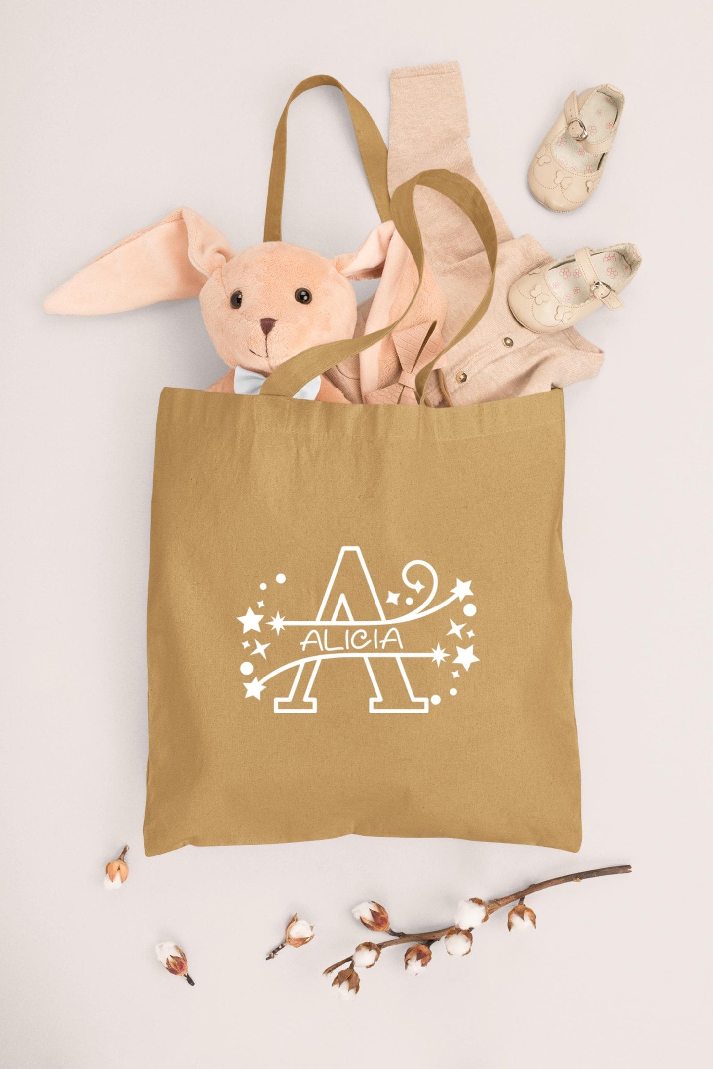 Tote Bag Enfant prénom, Cadeau enfant prénom, Sac enfant personnalisé