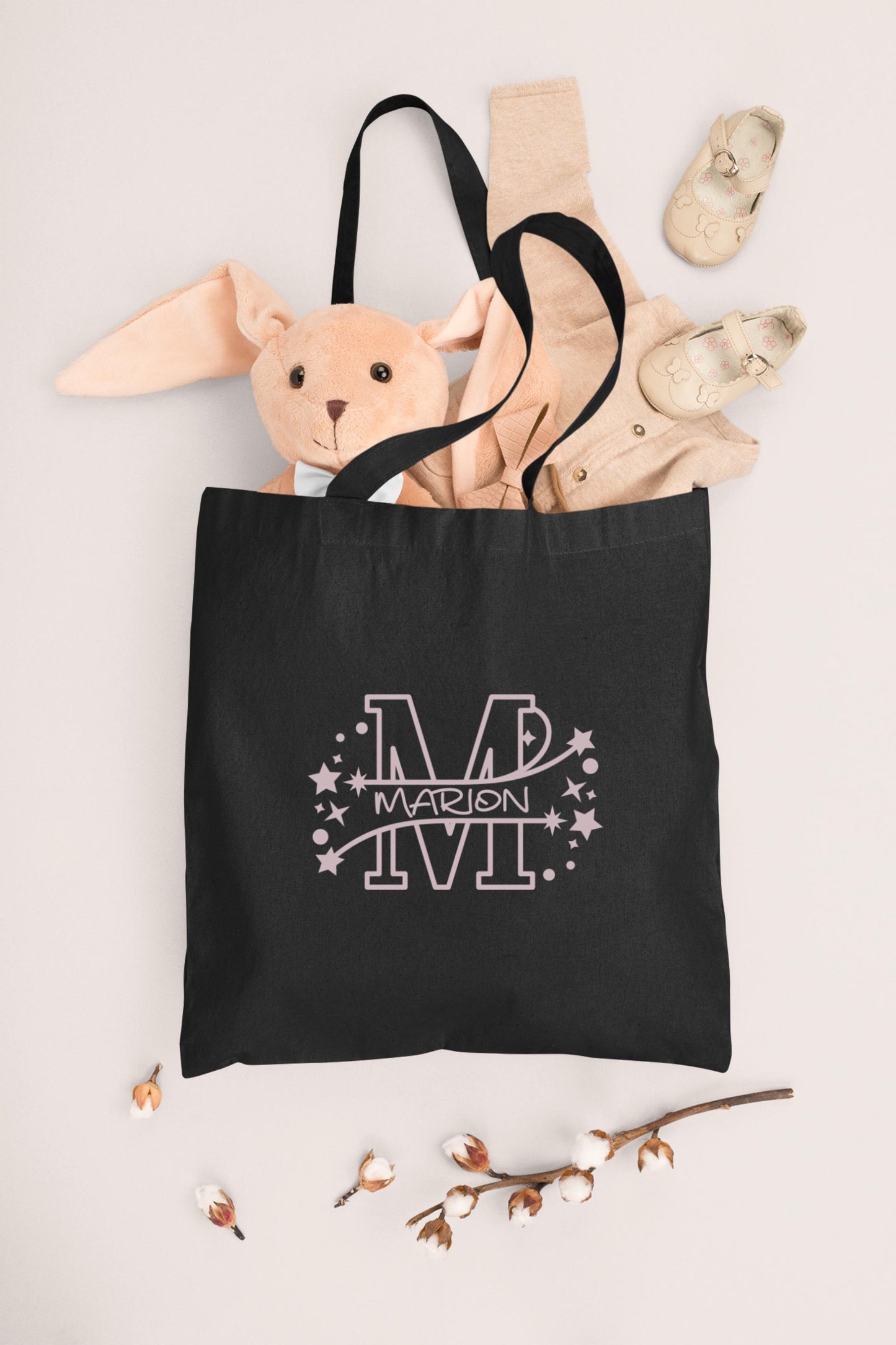 Tote Bag Enfant prénom, Cadeau enfant prénom, Sac enfant personnalisé