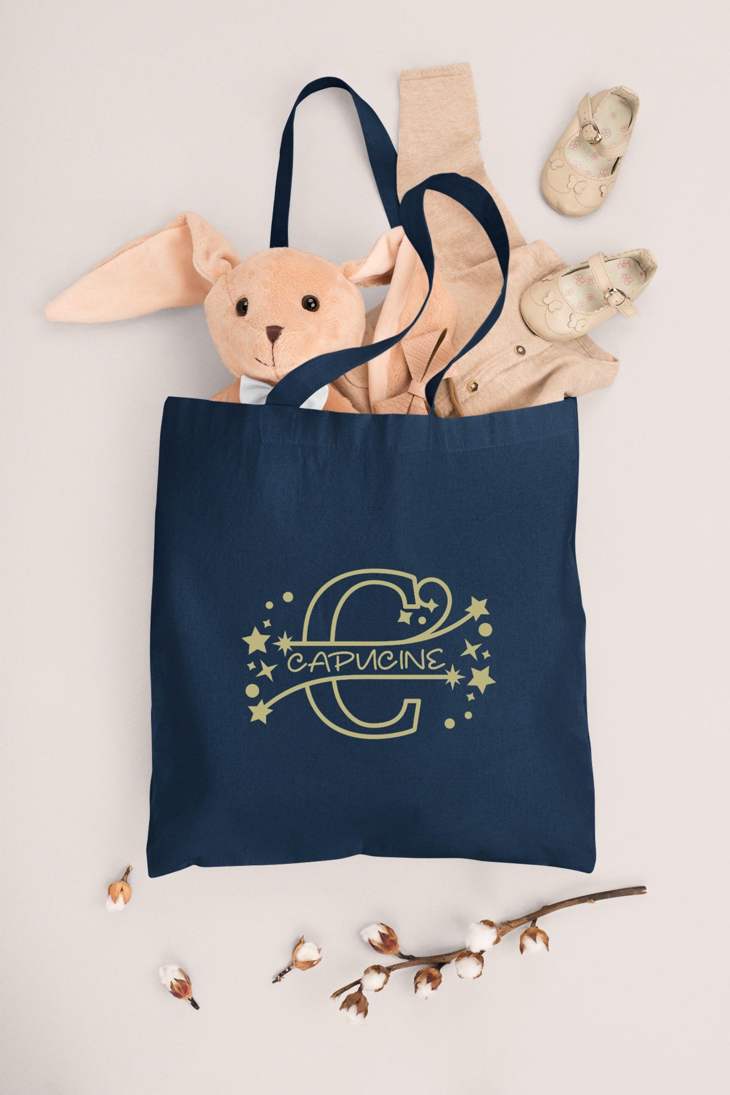 Tote Bag Enfant prénom, Cadeau enfant prénom, Sac enfant personnalisé