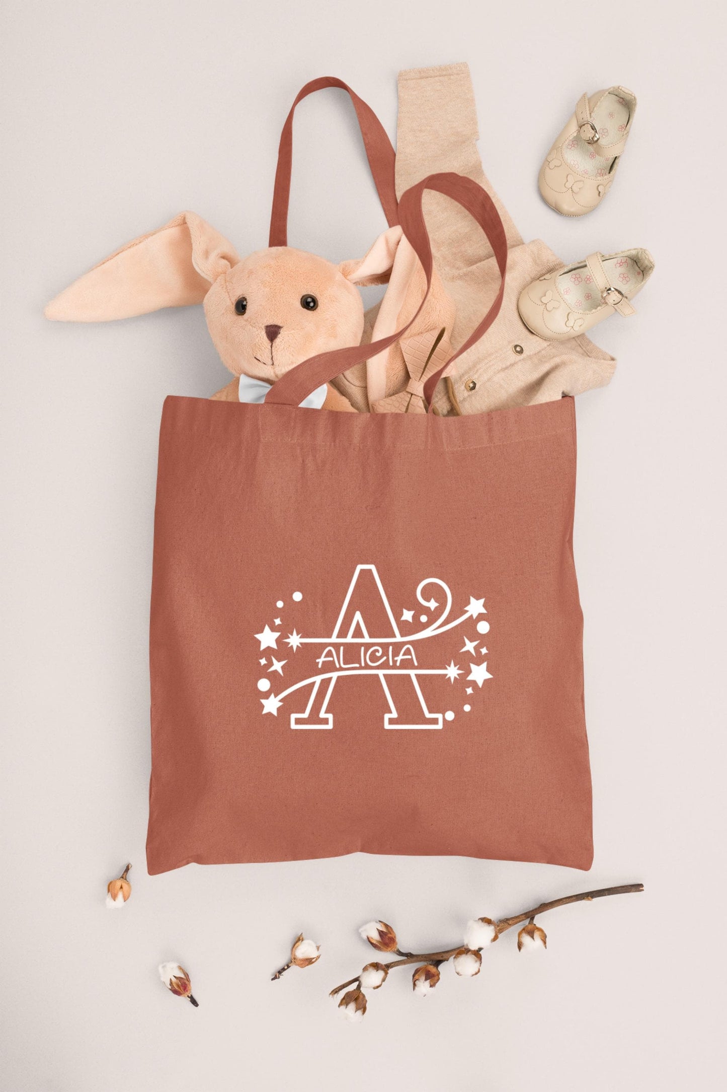 Tote Bag Enfant prénom, Cadeau enfant prénom, Sac enfant personnalisé
