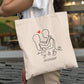 Tote bag Personnalisé en coton, Sac fourre-tout, Tote bag mariage, Tote bag EVJF