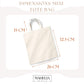 Sac personnalisé Pâques, Cadeau de Pâques personnalisé, Mini Tote Bag prénom Pâques