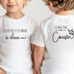 T-shirt futur cousin, Annonce grossesse, Bientôt cousin, T-shirt enfant, Je vais être cousin